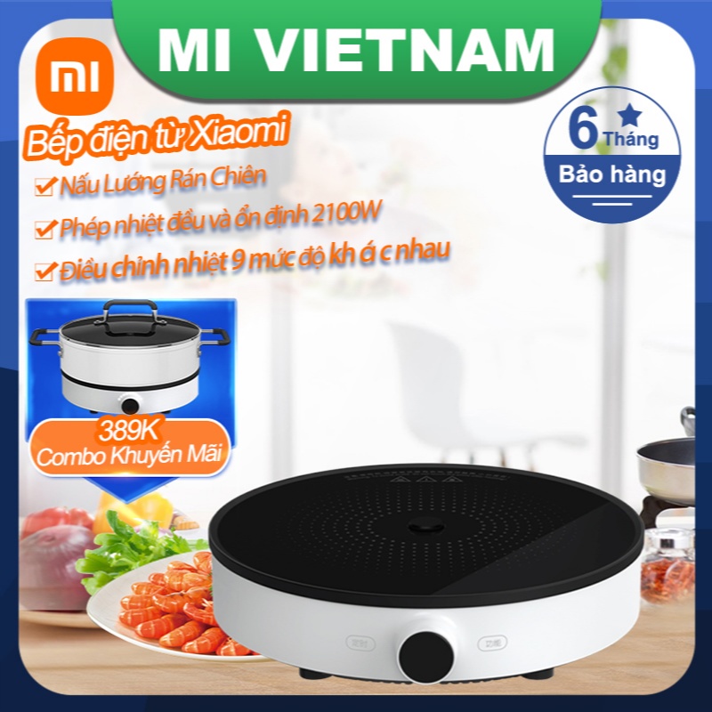 Mã ELHADEV giảm 4% đơn 300K Bếp điện từ Xiaomi DCL002CM 2100W Youth