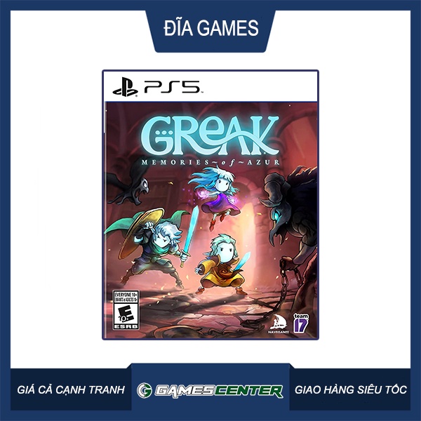 Đĩa game PS5 Greak Memories Of Azur