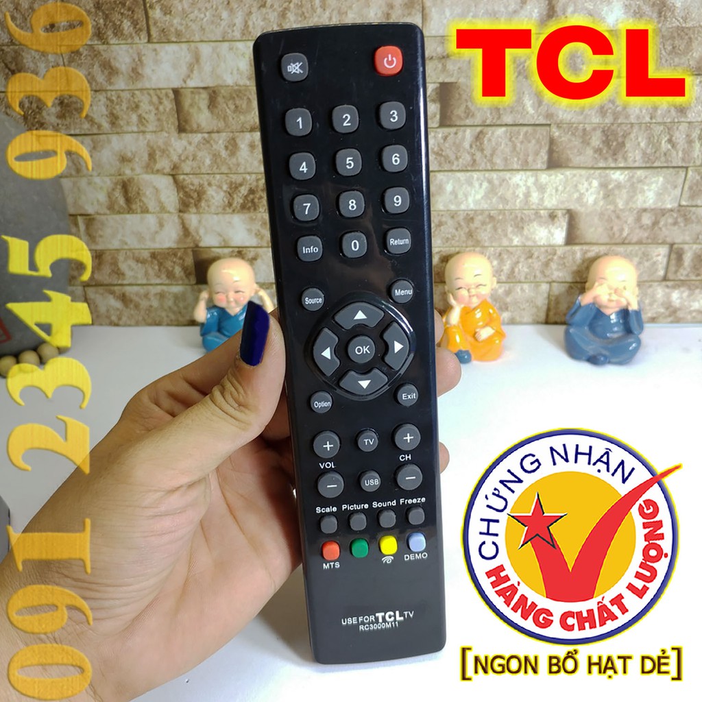 Điều khiển TCL mã số RC3000M11 cho Tivi Smart. (Mẫu số 6)