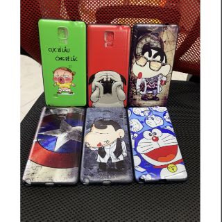 Ốp Samsung Note4 dẻo in hình