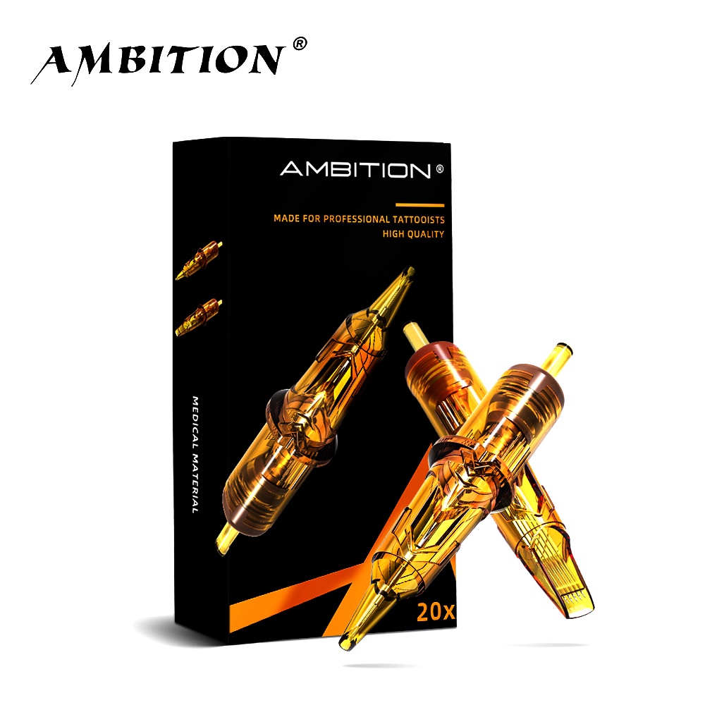 Ambition 20 Hộp Khử Trùng Gốc Xăm An Toàn Sử Dụng Một Lần