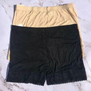 QUẦN MẶC VÁY COTTON CHÂN REN