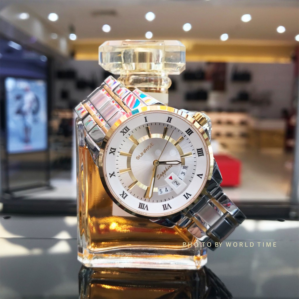 Đồng Hồ Nam Sunrise DM771SWA [ Chính Hãng Full Box ] Kính Sapphire Chống Xước , Chống nước | BigBuy360 - bigbuy360.vn