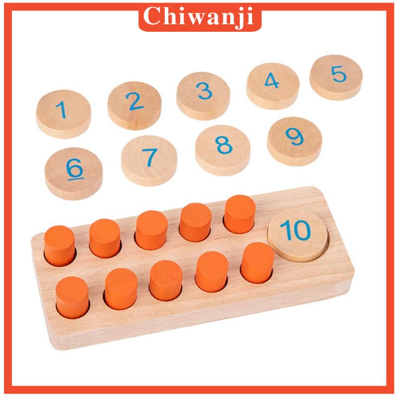 Bộ Đồ Chơi Tập Đếm Bằng Gỗ Cho Bé