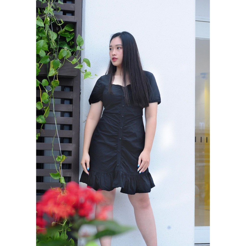 [Mã SKAMA06 giảm 8% tối đa 50K đơn 250K] BIGSIZE MOOHAN, ĐẦM BIGSIZE CỔ VUÔNG VẢI CO GIÃN, CHE KHUYẾT ĐIỂM | BigBuy360 - bigbuy360.vn