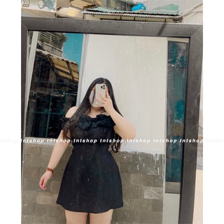 ĐẦM ĐŨI TRỄ VAI FORM A [TNTSHOP BIGSIZE 60KG 90KG]