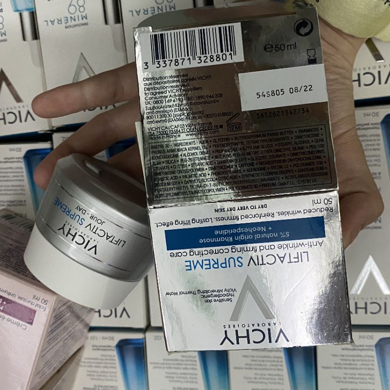 KEM DƯỠNG NGÀY/ĐÊM GIÚP TRẺ HÓA DA, NGĂN NGỪA LÃO HOÁ VICHY
