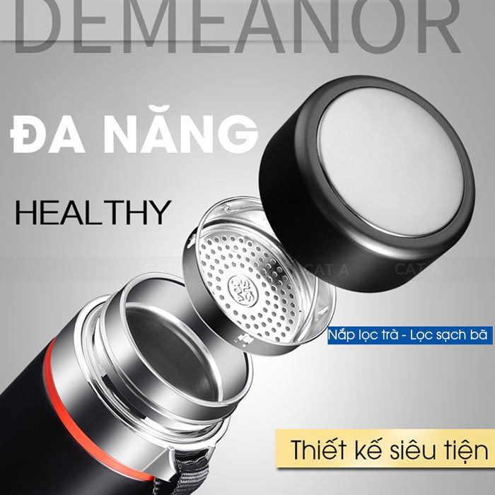 Bình giữ nhiệt cao cấp 1000ml xlan inox 304 giữ nóng lạnh lên đến 12h | BigBuy360 - bigbuy360.vn