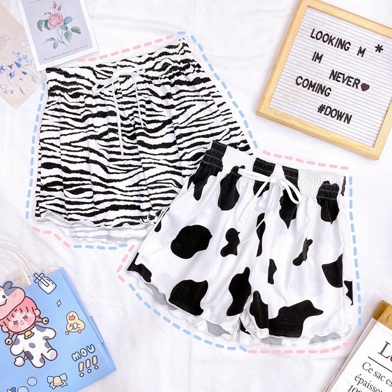 Quần Short Nữ ❤️Quần Đùi Bò Sữa chất liệu bền đẹp-thoáng mát-dễ phối đồ, cực kỳ dễ thương và đáng yêu Mã DS01