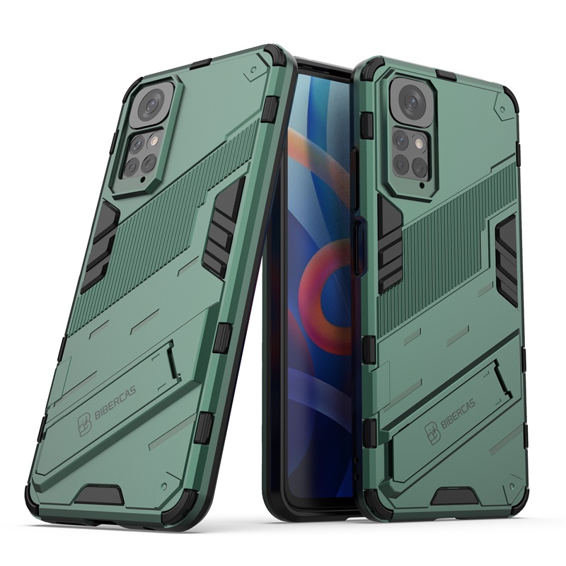Ốp Điện Thoại Chống Sốc Kèm Giá Đỡ Cho Xiaomi Redmi Note 11S 11 Pro 10 Pro 10S 10 5G POCO F3 M3 K40 Pro