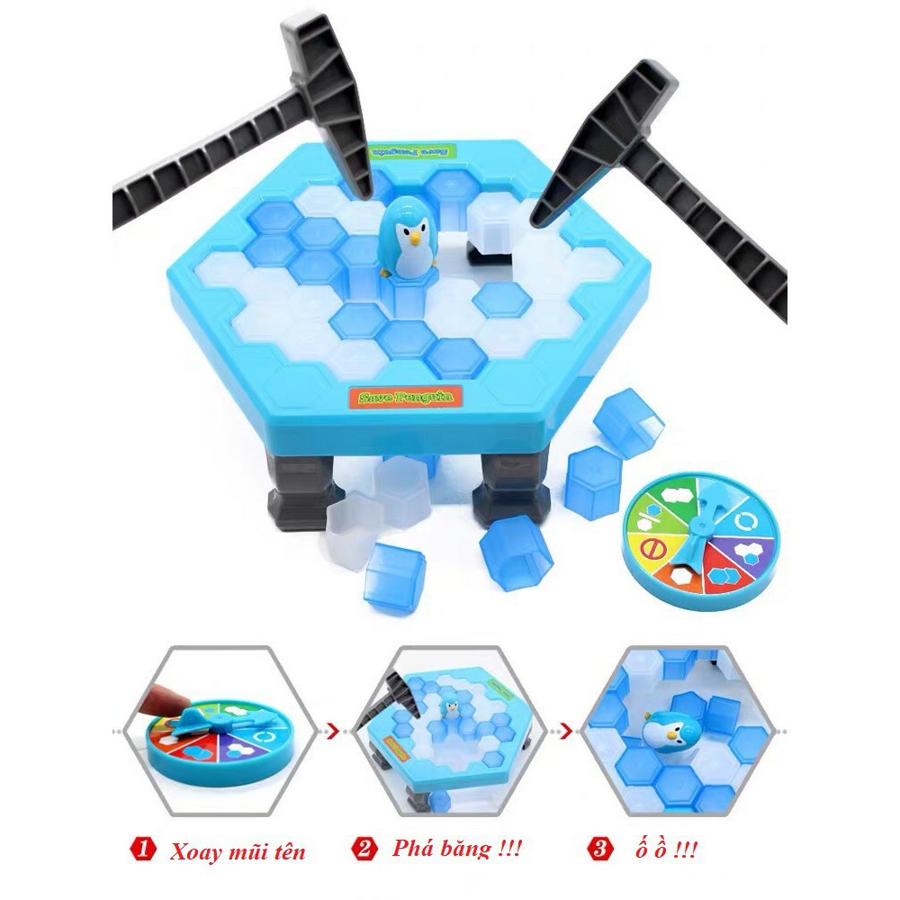 Trò Chơi Đối Kháng Đập Băng Tìm Đường Giải Cứu Chim Cánh Cụt - LOẠI TO