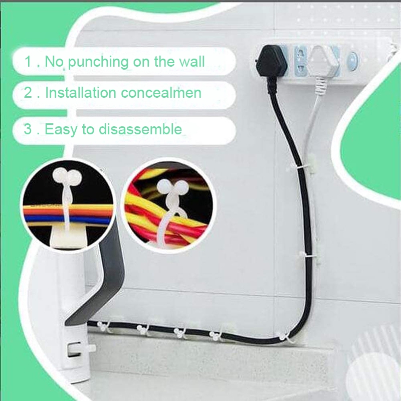 Set 10 kẹp cố định dây leo tường trồng cây tiện dụng