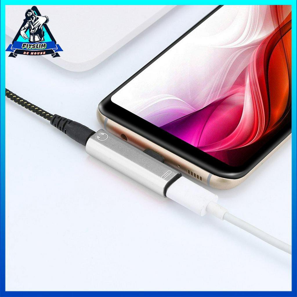 Bộ điều hợp tai nghe Type-c Bộ điều hợp âm thanh có thể sạc được Bộ kết hợp âm thanh 2 TRONG 1