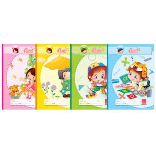 Vở ô ly hồng hà school ami 80 trang 0515