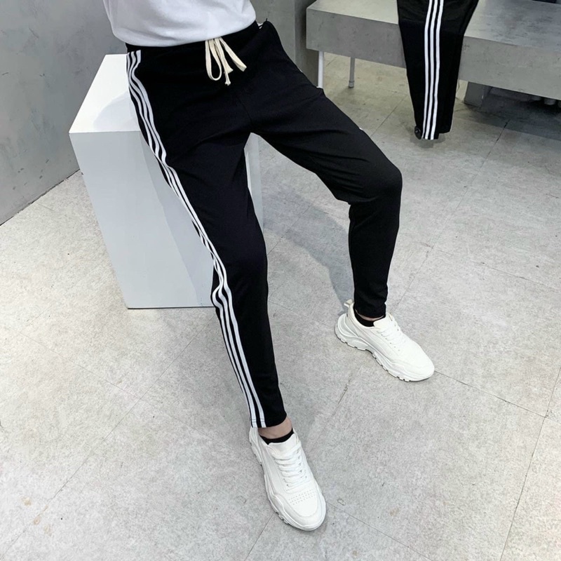 Quần thể thao Adidass - quần nỉ 3 sọc dành cho cả nam nữ