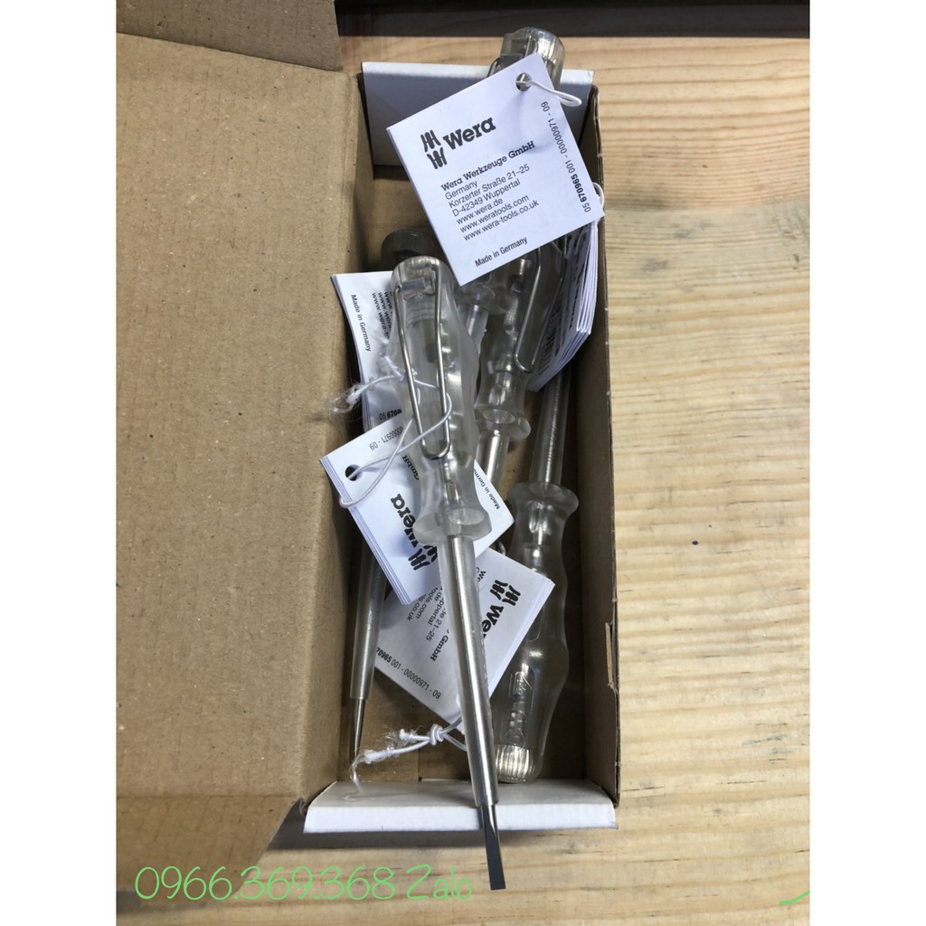 Bút thử điện Đức Wera 247 - Made in Germany