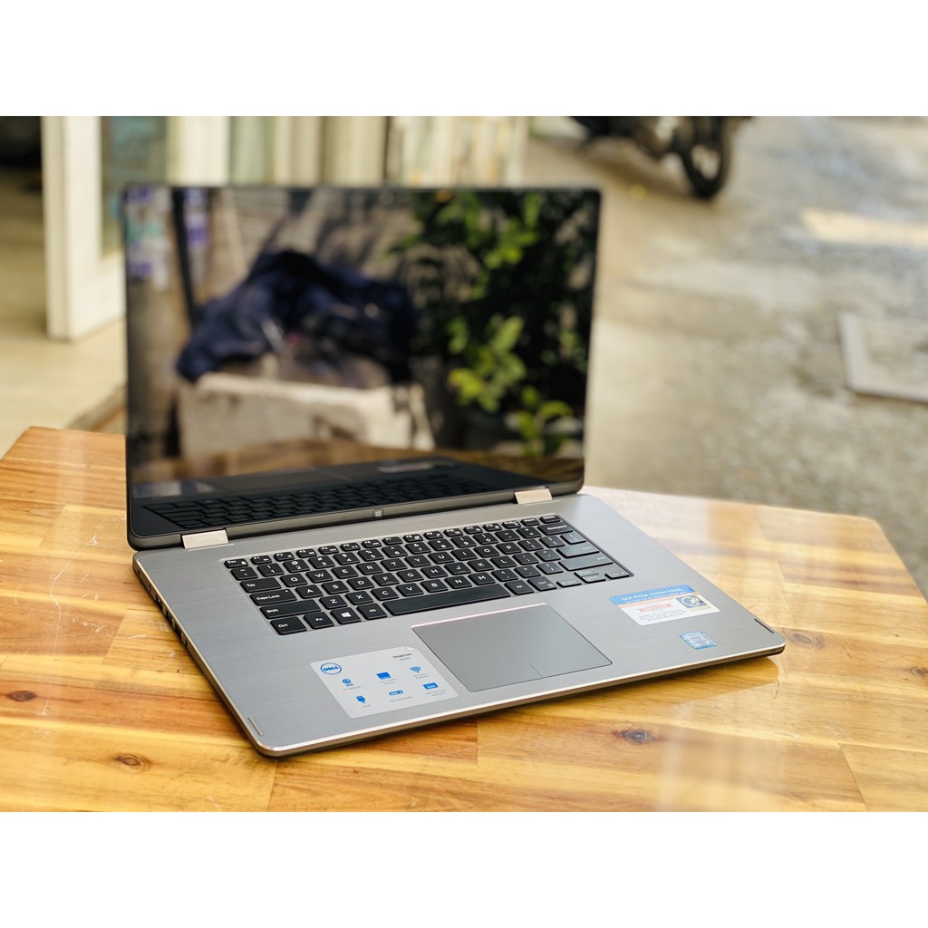 Laptop Dell N7568, i7 6500U 8G SSD256 4K Đèn Phím Touch Lật Xoay 360 độ Đẹp zin Giá rẻ | BigBuy360 - bigbuy360.vn