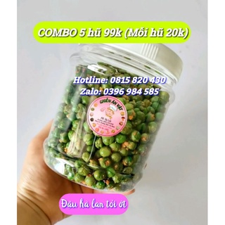 Hũ 300gr đậu hà lan tỏi ớt