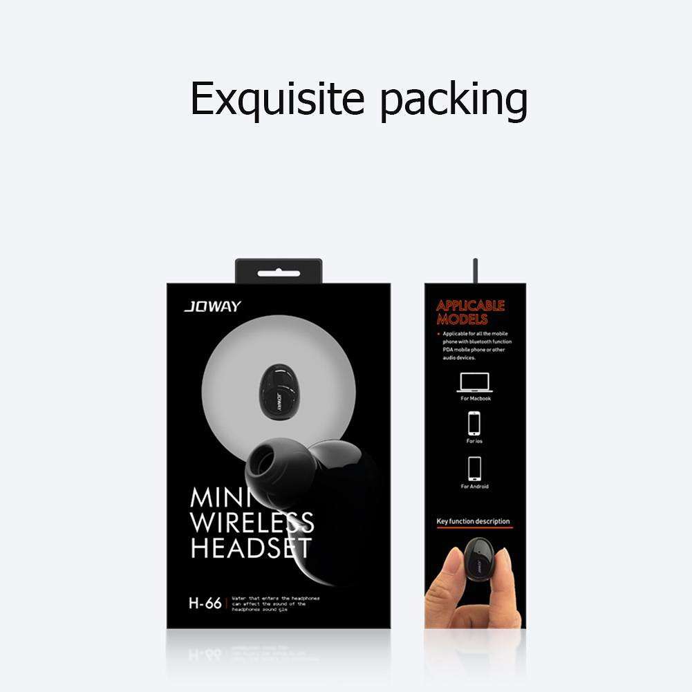 Tai nghe Bluetooth Joway H66,Tai nghe Bluetooth 4.1 siêu nhỏ kèm micrô thích hợp cho tất cả điện thoại | BigBuy360 - bigbuy360.vn