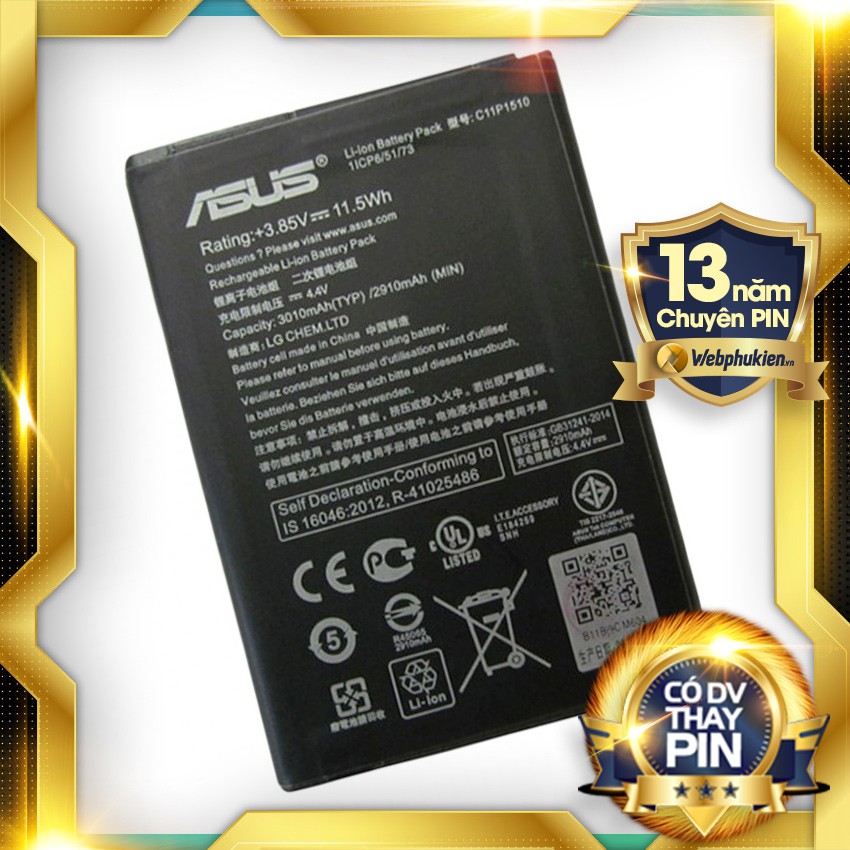 Pin Asus Zenfone Go TV ZENFONE GO 5.5 (ZB551KL) B11P1510 - 3010mAh