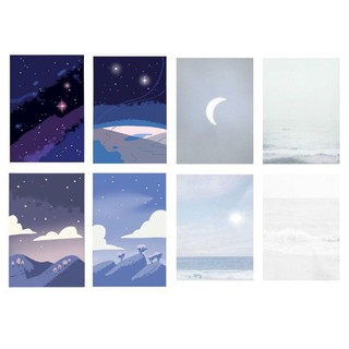 Sticker phong cảnh dán trang trí