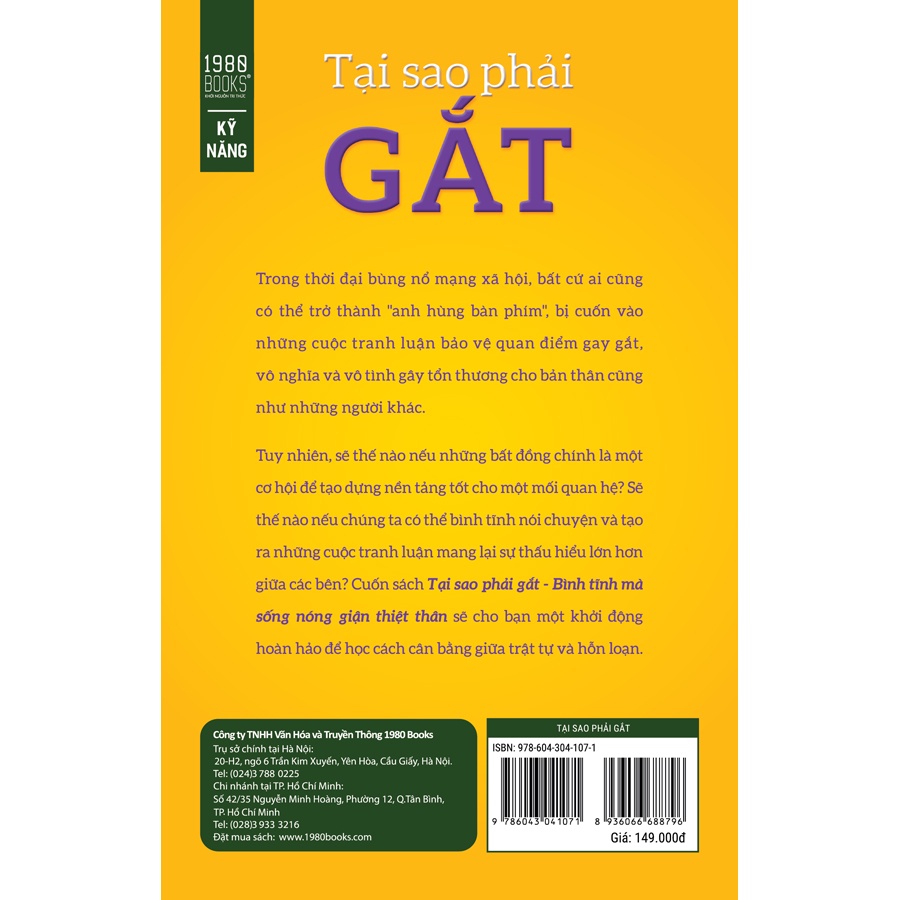 Sách - Tại Sao Phải Gắt