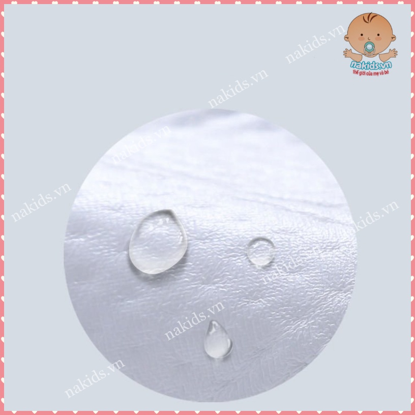 Yếm Sơ Sinh, Yếm Ăn Dặm - Yếm Tròn 100% CottonTrần Bông 3 Lớp Buộc Dây Cho Bé 0-3 Tháng