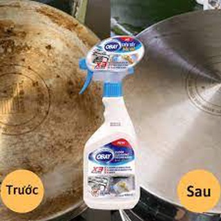 Siêu tẩy dầu mỡ X3 Power Obay (450ml)