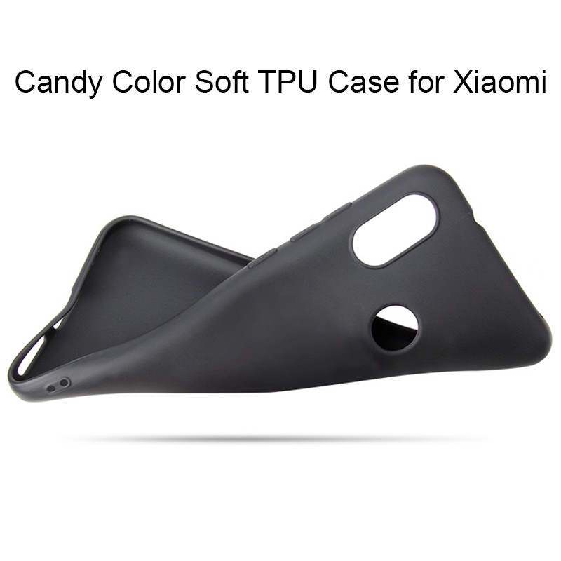 Ốp Điện Thoại Màu Trơn Phong Cách Cá Tính Cho Xiaomi Redmi Note 7 S2 4x 4a 6a 6 Note 5 5a 5 Plus
