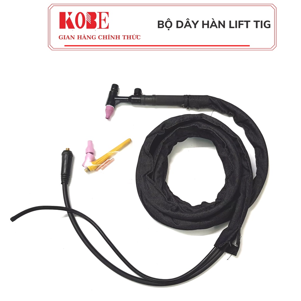 Bộ Dây Mỏ Hàn TIG quẹt - Lift TIG dùng để hàn inox mỏng