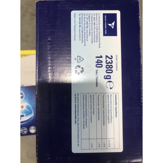 Combo 90 viên rửa bát finish All in 1 + Nước vệ sinh máy rửa bát - HANOIMART