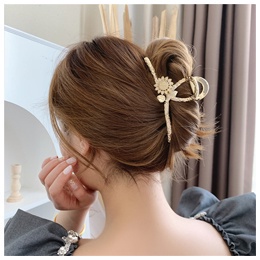 Kẹp tóc kim loại hình hoa hướng dương thời trang cho nữ