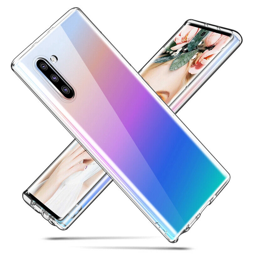 For Samsung Galaxy Note 10 Plus 9 8 5 4 FE Ultra-thin Clear Soft TPU Case Cover