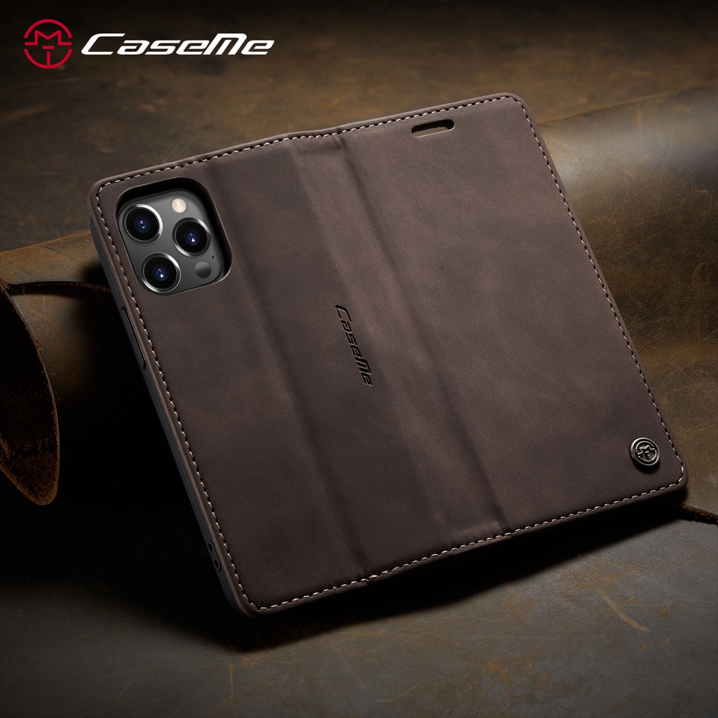 Caseme Bao Da Điện Thoại Dạng Ví Nắp Lật Nam Châm Làm Giá Đỡ Cho Apple iPhone 14 13 Pro MAX iPhone14 Plus iPhone13 mini - 013