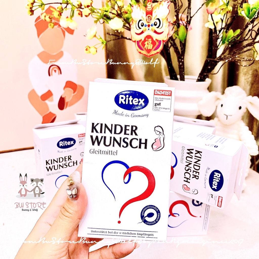 Gel Ritex Kinderwunsch Nội địa Đức [Hàng Air - Date mới nhất]