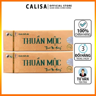 Kem bôi da thuần mộc_thuần mộc bôi da kem bôi da thuần mộc kem bôi nấm ngứa thanh mộc hương chính hãng 16gr