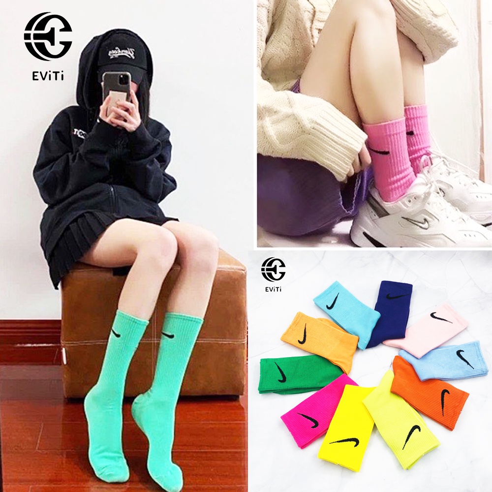 Tất -Vớ cao cổ Nii.Ke nhiều màu sắc trẻ trung - hottrend dễ phối đồ,hợp thời trang phù hợp cho cả nam và nữ