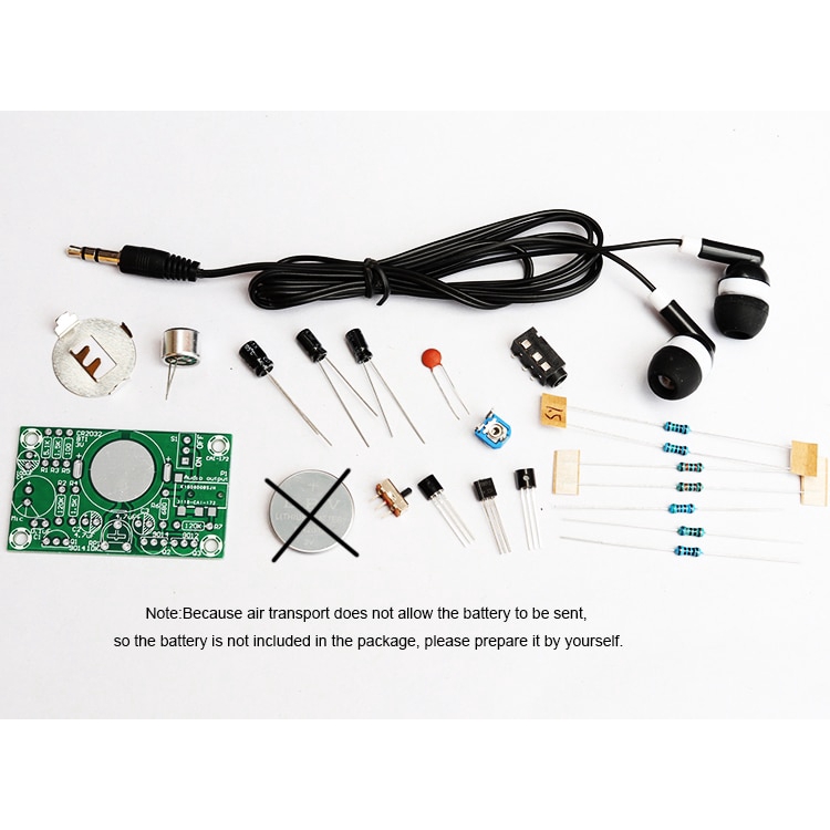 diy electronic kit set Hearing aid Audio amplification amplifier Practice teaching competition, electronic DIY interest making