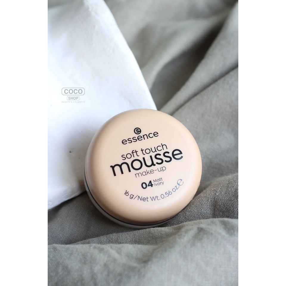 Phấn Tươi Essence Soft Touch Mousse 04 Matt Ivory 16 g Chính Hãng - Mẫu Mới 2020