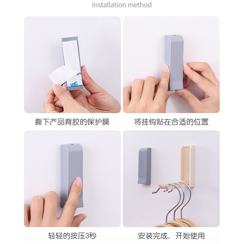 Móc gắn tủ treo quần áo tiết kiệm không gian