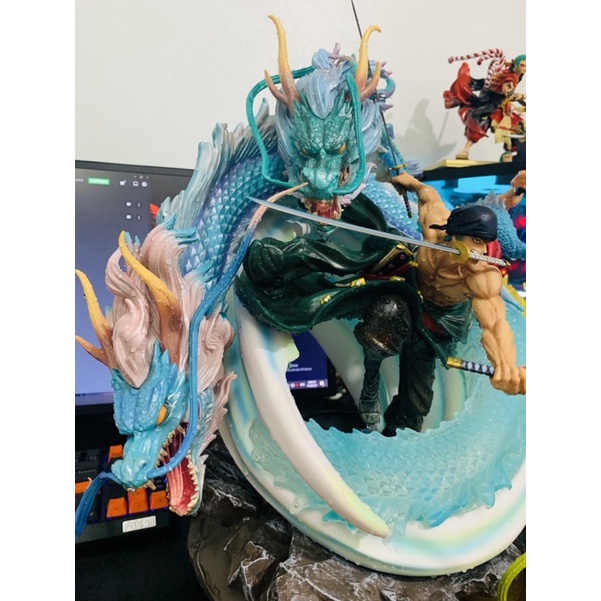 MÔ HÌNH ZORO TAM LONG CAO 50CM SIÊU TO 2 ĐẦU- MÔ HÌNH VIỆT NAM