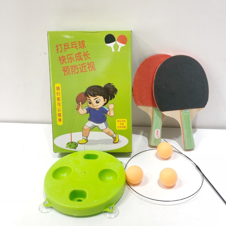 Bộ Bóng Bàn Phản Xạ Cho Bé, Cho Gia Đình, Vận Động Tập Luyện Sức Khỏe Tại Nhà
