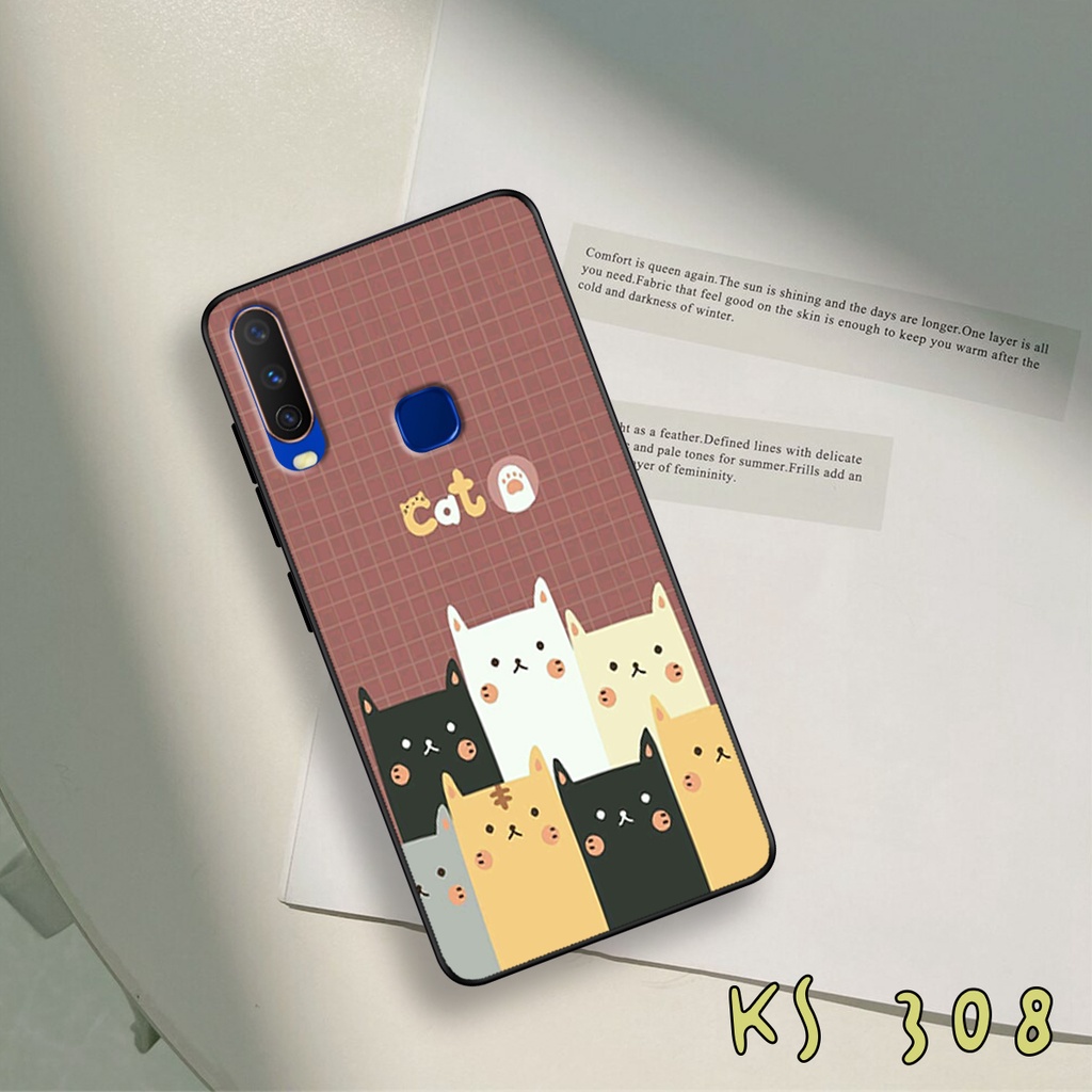 Ốp lưng Vivo Y12 - Y15 - Y17 - U10 - Ốp in hình mèo con ngộ nghĩnh