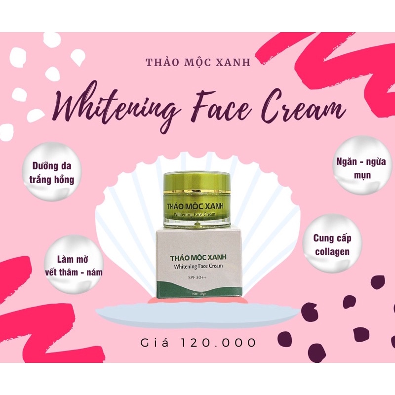 [CHÍNH HÃNG]Kem face THẢO MỘC XANH
