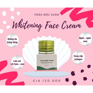Kem face thảo mộc xanh