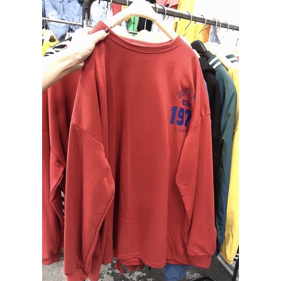 Áo nỉ da cá Form thụng hàng Quảng Châu