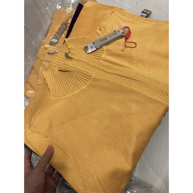 Áo khoác thun len trung niên hàng QC dây kéo | BigBuy360 - bigbuy360.vn