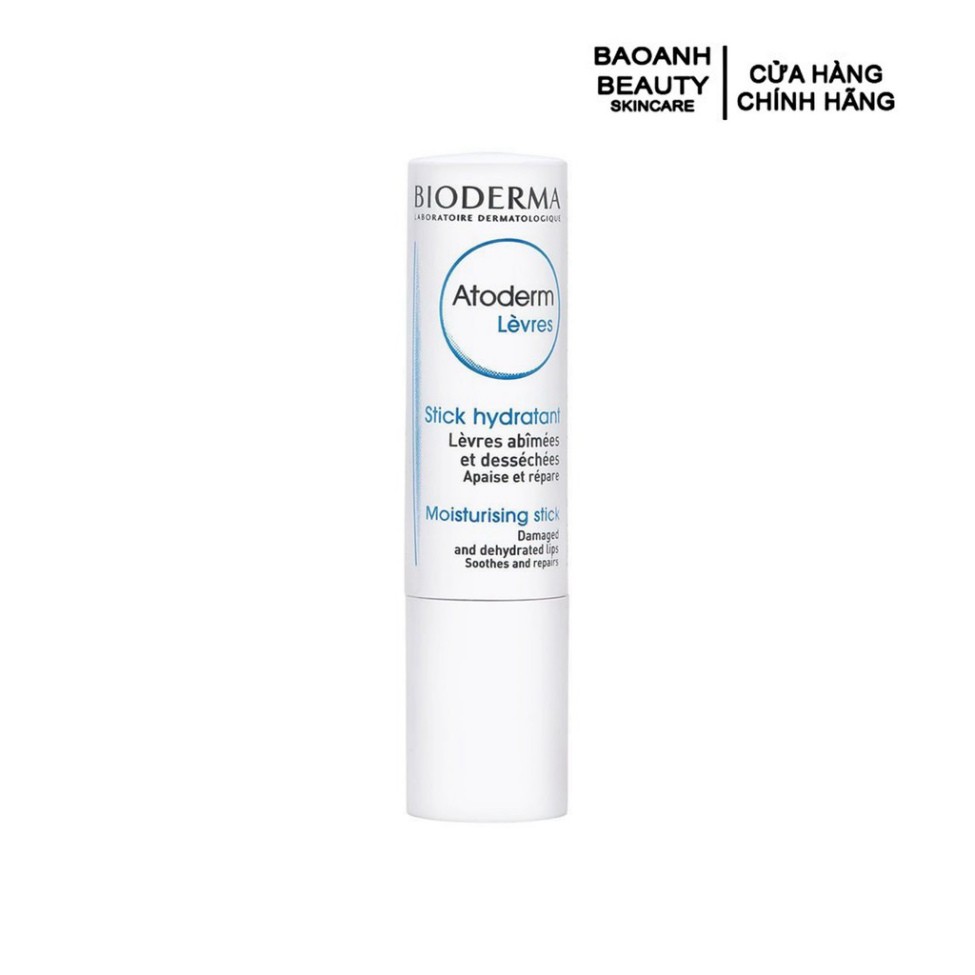 Sáp dưỡng môi Paula's Choice, Gel dưỡng môi khô nứt nẻ Bioderma Atoderm Stick Levres - 4g