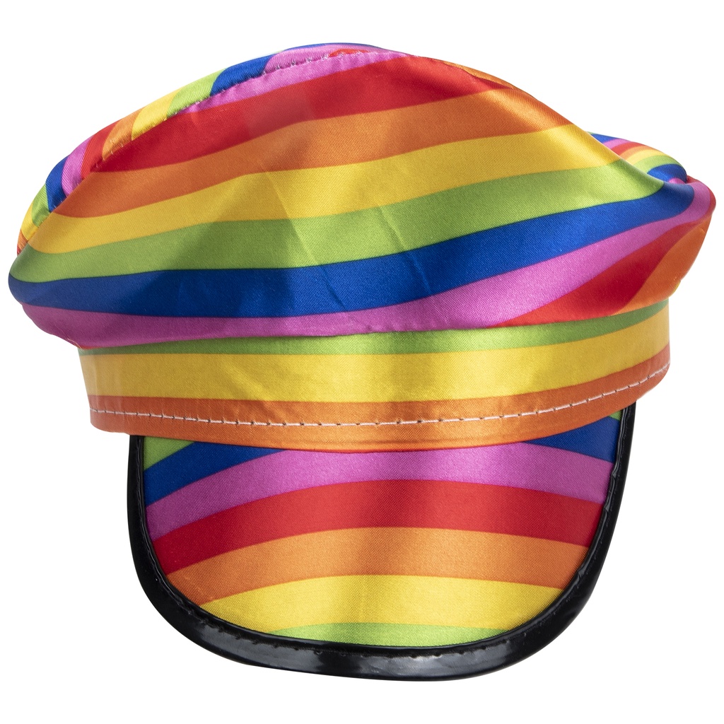 Nón Thuyền Trưởng Màu Cầu Vồng Dùng Hóa Trang Độc Đáo❤️