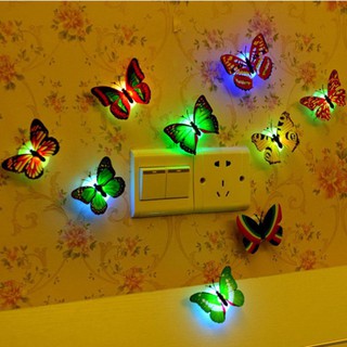 Đèn LED trang trí hình bươm bướm lãng mạn